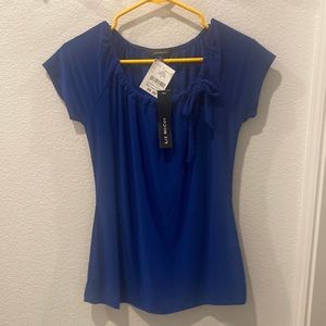 Royal blue top